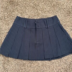 More to come (revolve brand) Navy Pinstripe Women's Skirt